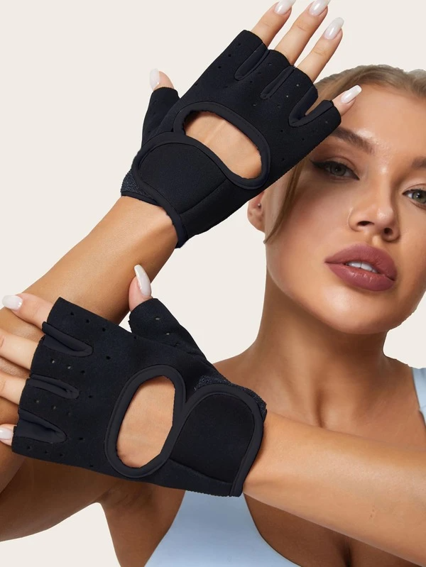 Guantes de ciclismo de medio dedo para fitness 3